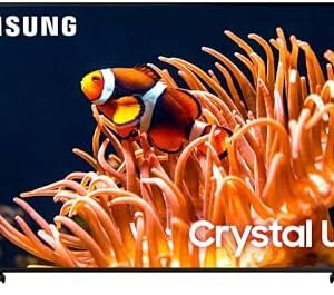 SAMSUNG 65-Inch Class 4K Crystal UHD DU8000 Series HDR Smart TV w/Object Tracking Sound Lite, Motion Xcelerator, Ultra Slim Design, Gaming Hub, Alexa Built-in (UN65DU8000, 2024 Model)