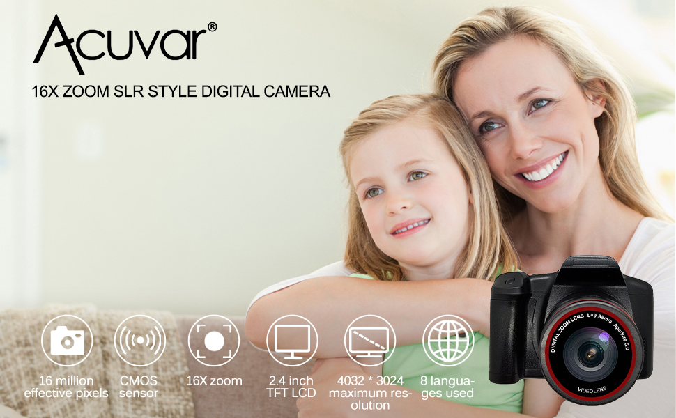 acuvar zoom camera