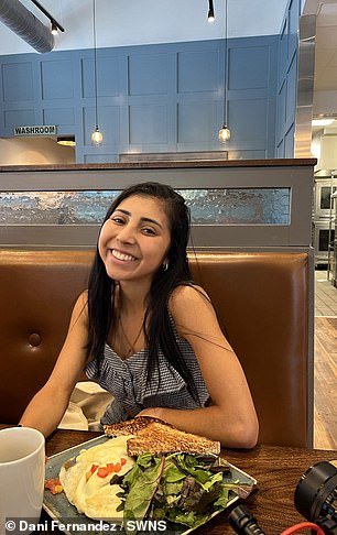 After six months in an anorexia treatment clinic, Ms. Fernandez was able to return home.  'I feel in a better place,' she said.  'Now I want to move to feel better rather than to lose calories'